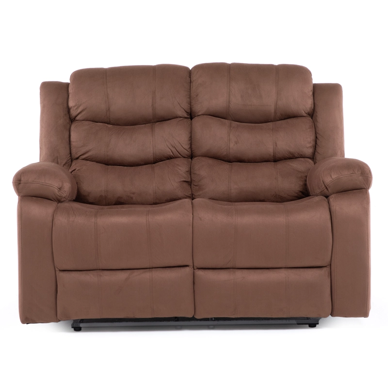 SOFA 2 CUERPOS RECLINABLE TRADICIONAL NORMAN CAFE  2011LF - 2