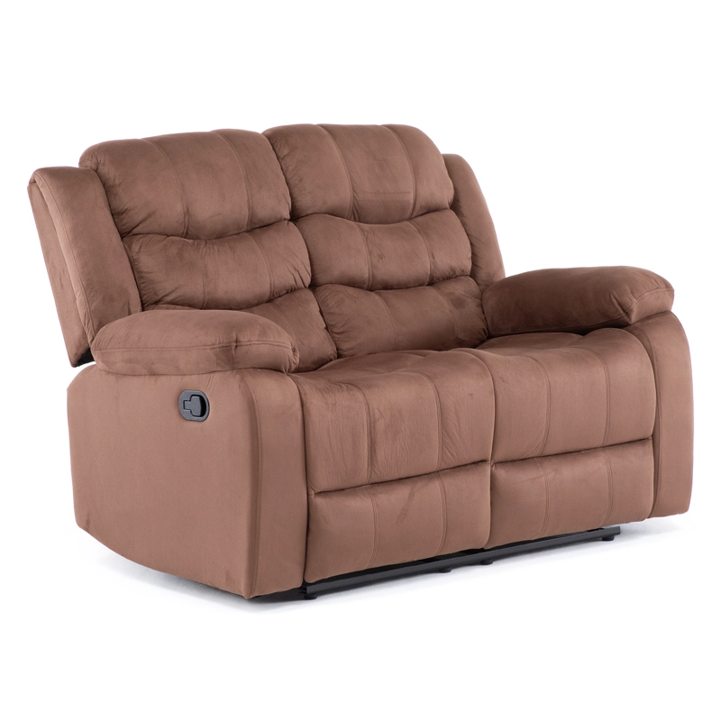SOFA 2 CUERPOS RECLINABLE TRADICIONAL NORMAN CAFE  2011LF - 3