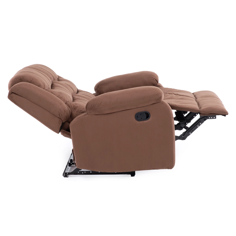 SOFA 2 CUERPOS RECLINABLE TRADICIONAL NORMAN CAFE  2011LF - 8