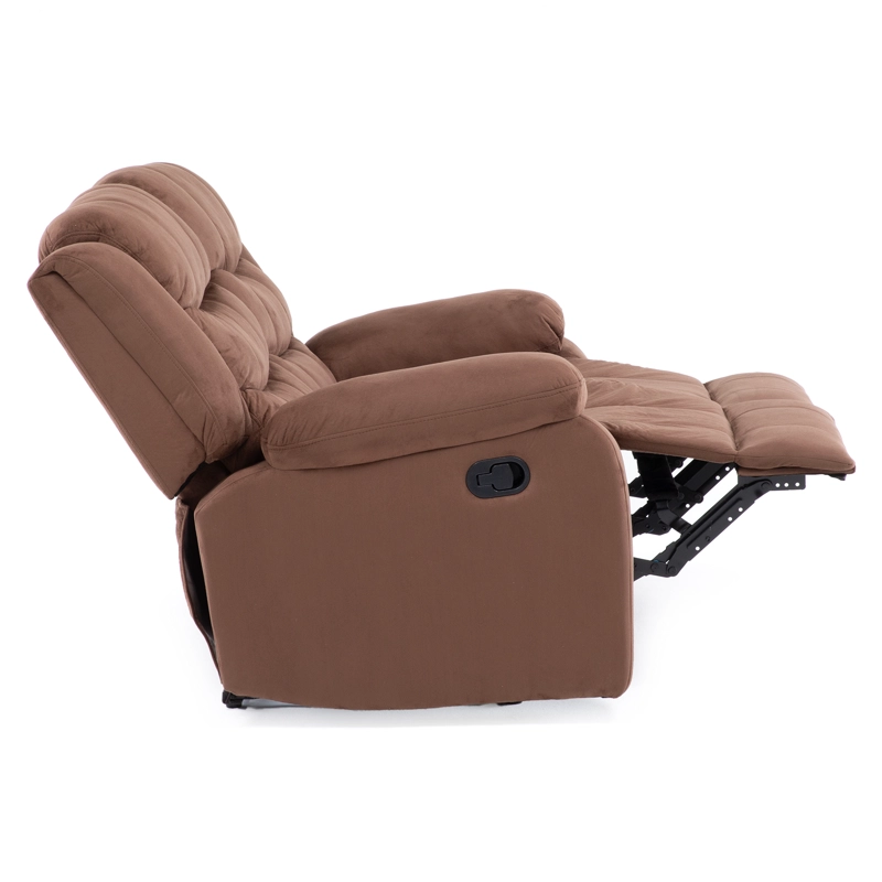 SOFA 2 CUERPOS RECLINABLE TRADICIONAL NORMAN CAFE  2011LF - 9