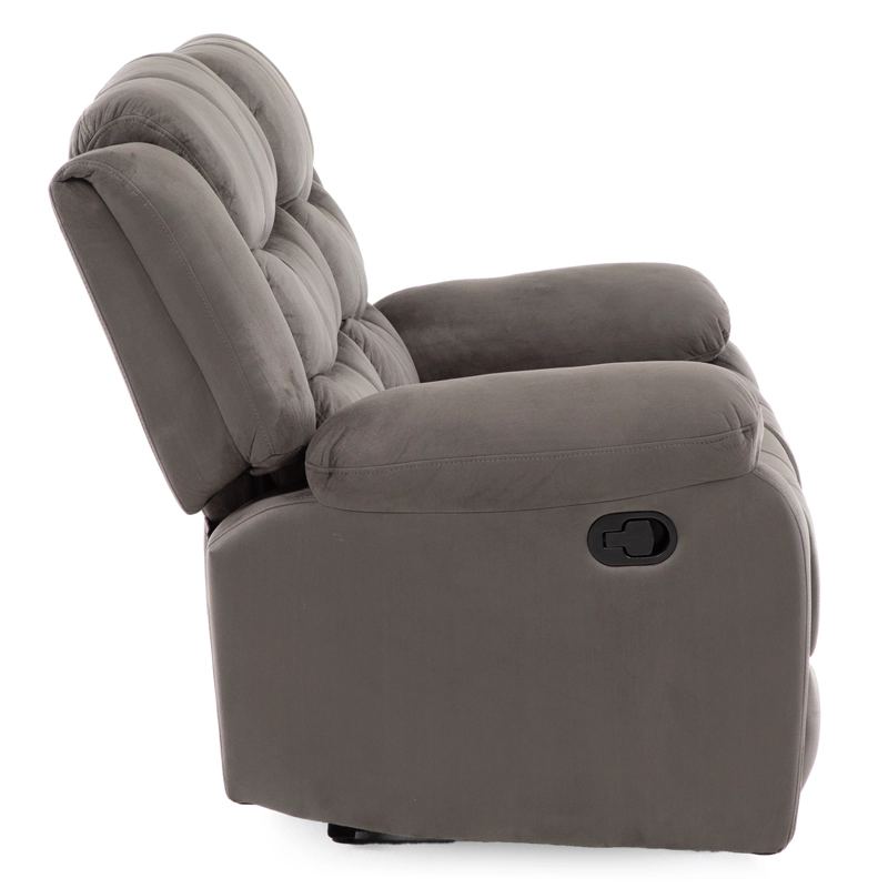 SOFA 2 CUERPOS RECLINABLE TRADICIONAL NORMAN GRIS 2011LFGR - 10