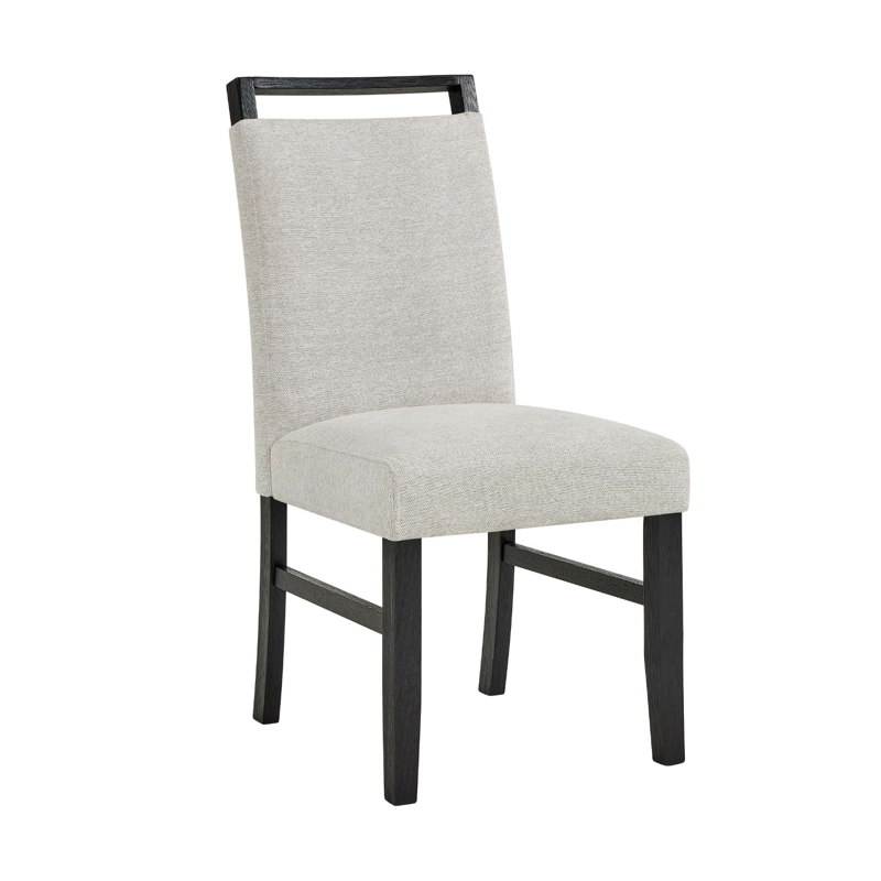 JUEGO DE COMEDOR 4 SILLAS MODERNO BELICE BLANCO GRIS D2506-4 - 4