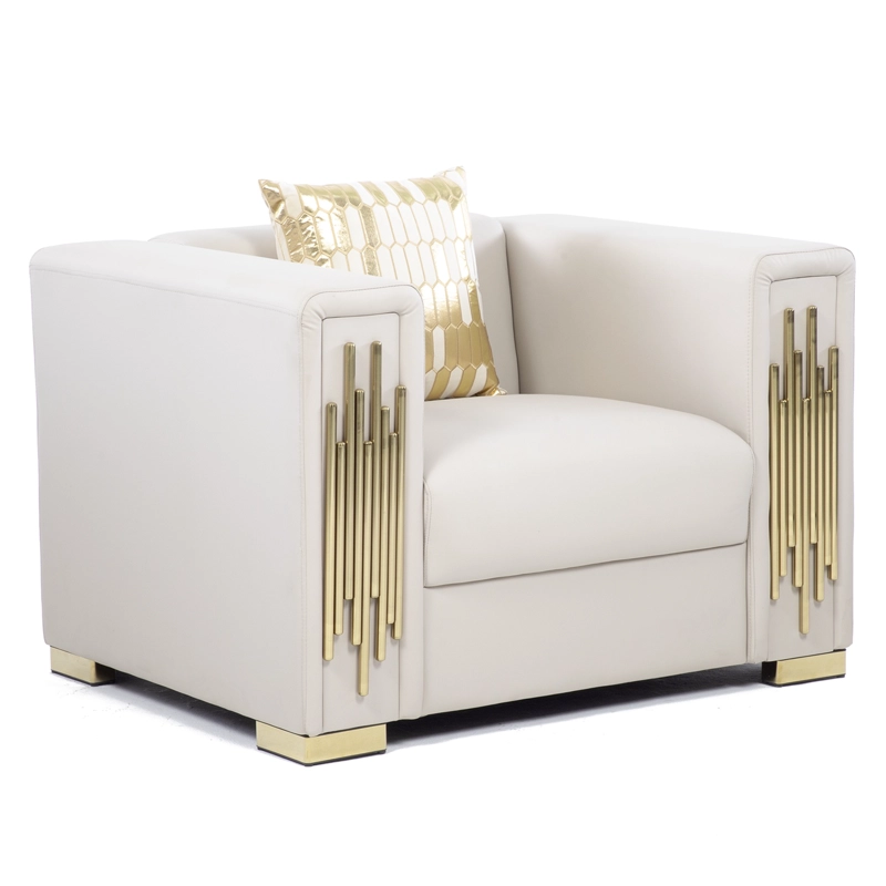 SILLON ELEGANTE 1 CUERPO MODERNO BEIGE SPENCER - 3
