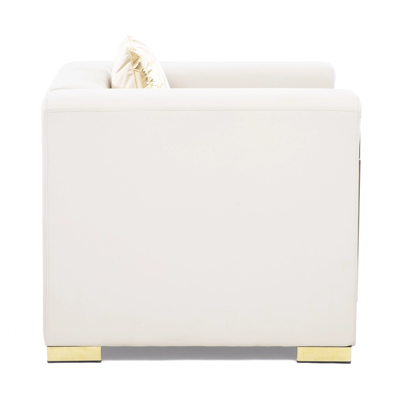 SILLON ELEGANTE 1 CUERPO MODERNO BEIGE SPENCER - 5