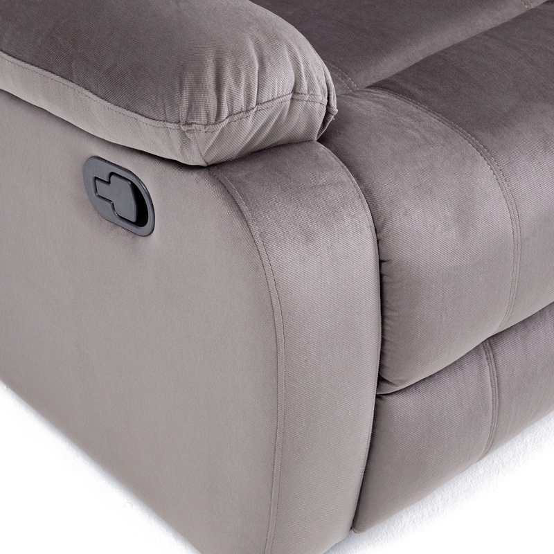 SOFA 2 CUERPOS RECLINABLE MODERNO CAFE  NEW MARTELL - 2