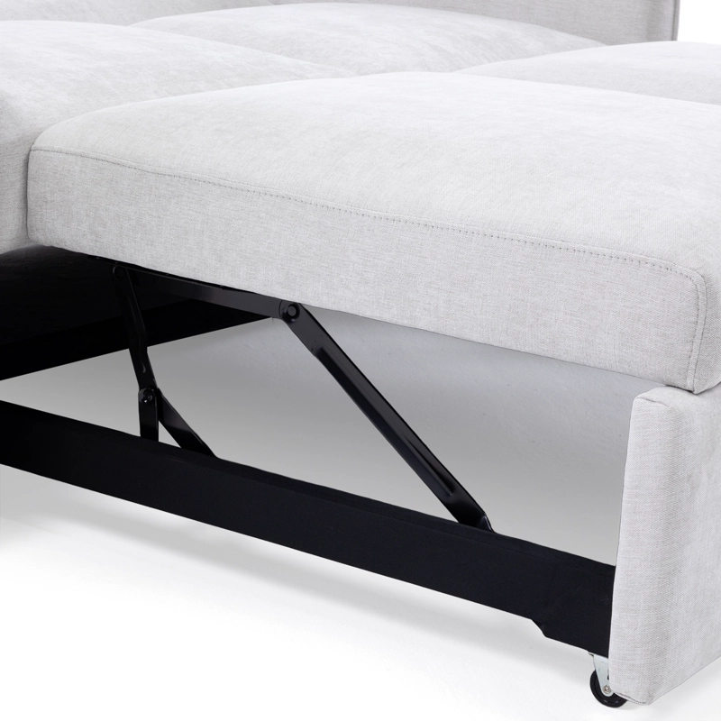 SOFA CAMA 2 CUERPOS MODERNO NEW DALLAS BEIGE - 4