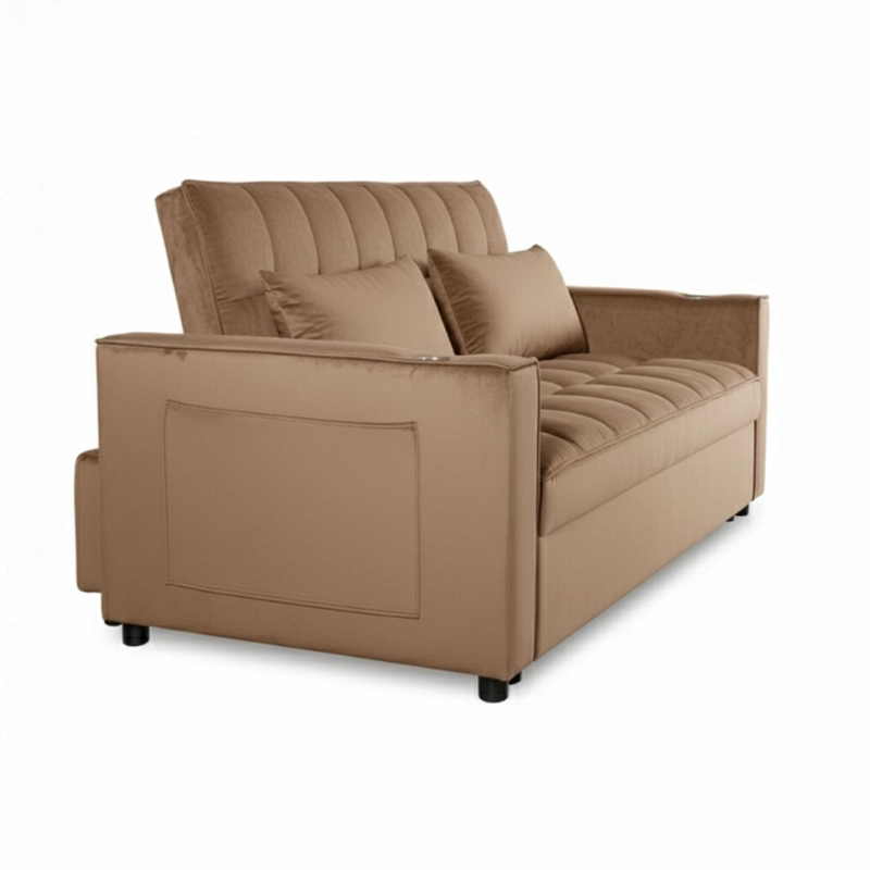 SOFA CAMA 2 CUERPOS MODERNO DALLAS CAFE - 3