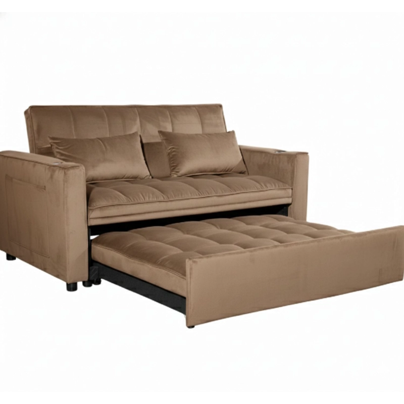 SOFA CAMA 2 CUERPOS MODERNO DALLAS CAFE - 5