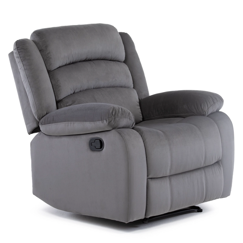 BERGER RECLINABLE MODERNO GRIS NEW MARTELL 8040RFFGR - 5