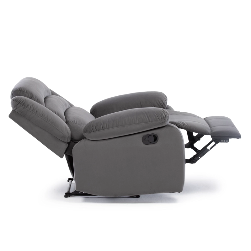 BERGER RECLINABLE MODERNO GRIS NEW MARTELL 8040RFFGR - 9