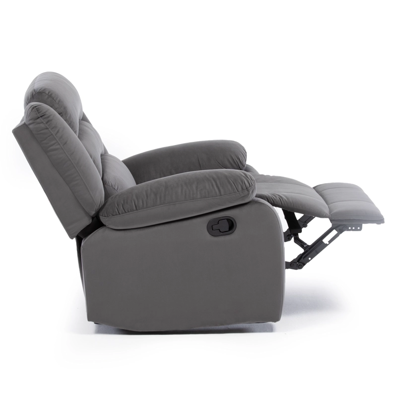 BERGER RECLINABLE MODERNO GRIS NEW MARTELL 8040RFFGR - 10