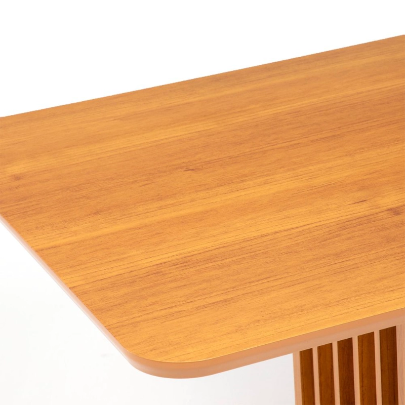 Juego de Comedor Elegante de Madera Rectangular 6 Sillas Ariela - 11