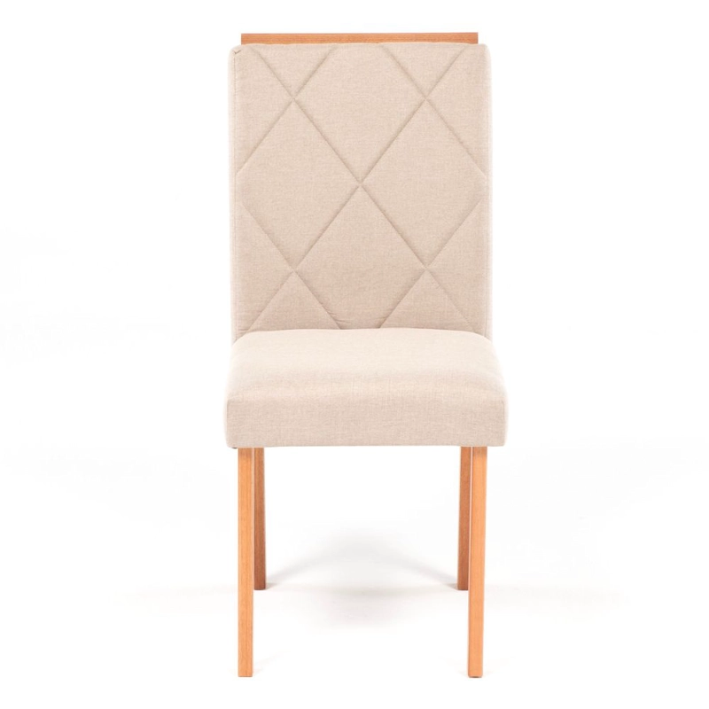 Juego de Comedor Elegante de Madera Rectangular 6 Sillas Ariela - 9