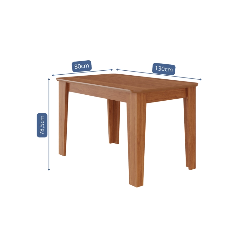 COMEDOR ELEGANTE ESTELA RECTANGULAR 4 SILLAS - 3