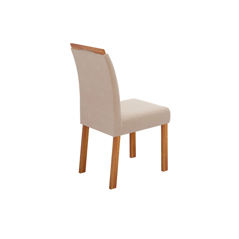JUEGO DE COMEDOR ELEGANTE MADERA RECTANGULAR 8 SILLAS ARIELA BLANCO - 7