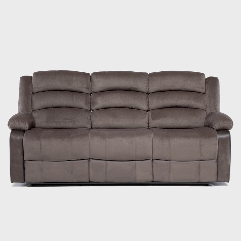 LIVING SOFÁ 3 CUERPOS RECLINABLE + SOFÁ 2 CUERPOS RECLINABLE MODERNO NEW MARTELL - 2