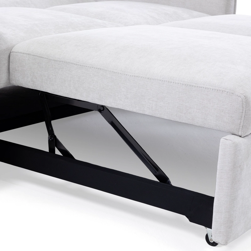 SOFA CAMA 2 CUERPOS MODERNO NEW DALLAS BEIGE - 12