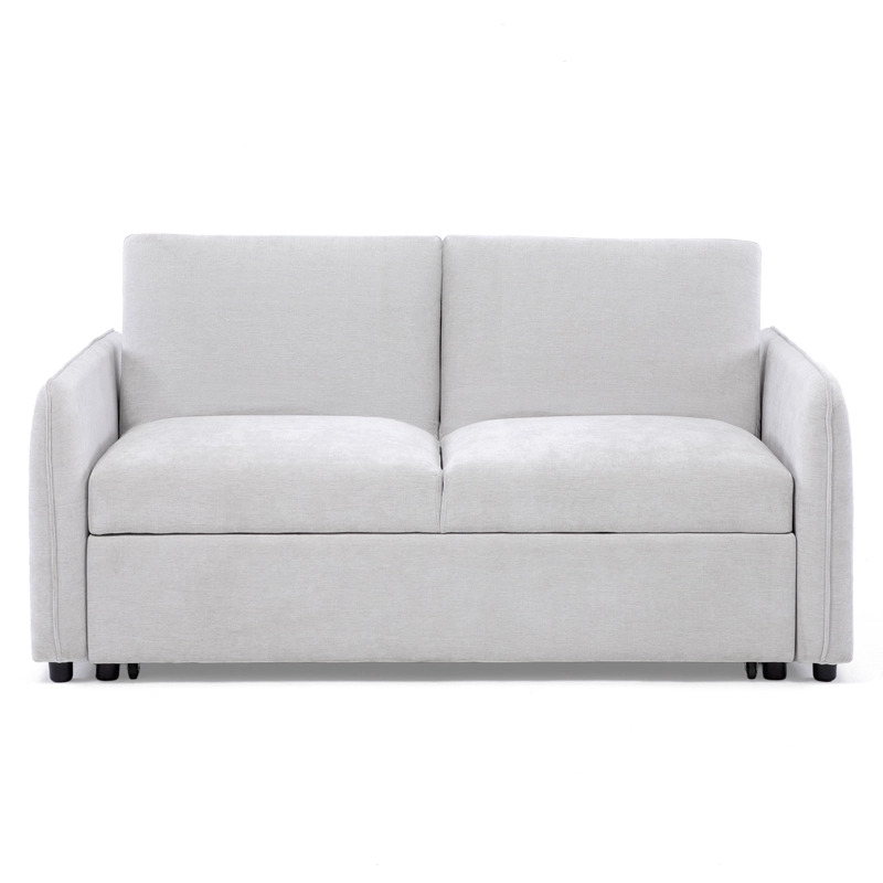 SOFA CAMA 2 CUERPOS MODERNO NEW DALLAS BEIGE - 4