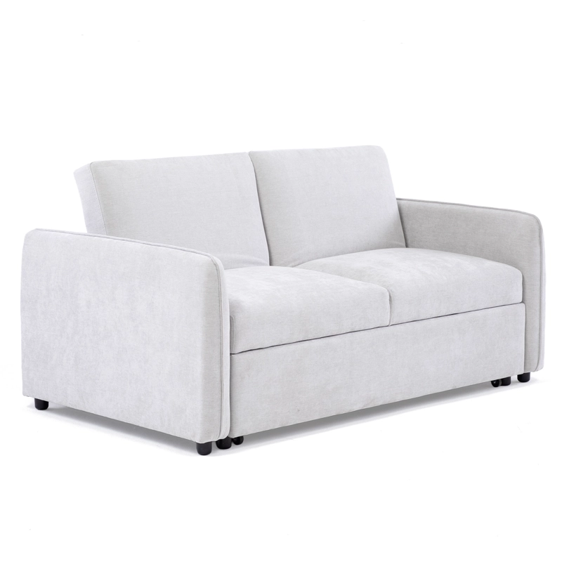 SOFA CAMA 2 CUERPOS MODERNO NEW DALLAS BEIGE - 6