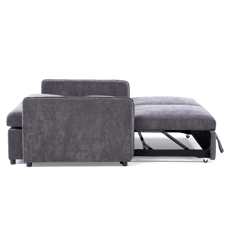 SOFA CAMA 2 CUERPOS MODERNO NEW DALLAS GRIS - 11