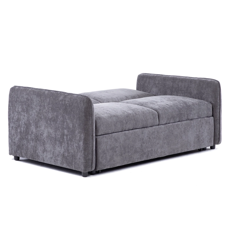 SOFA CAMA 2 CUERPOS MODERNO NEW DALLAS GRIS - 6