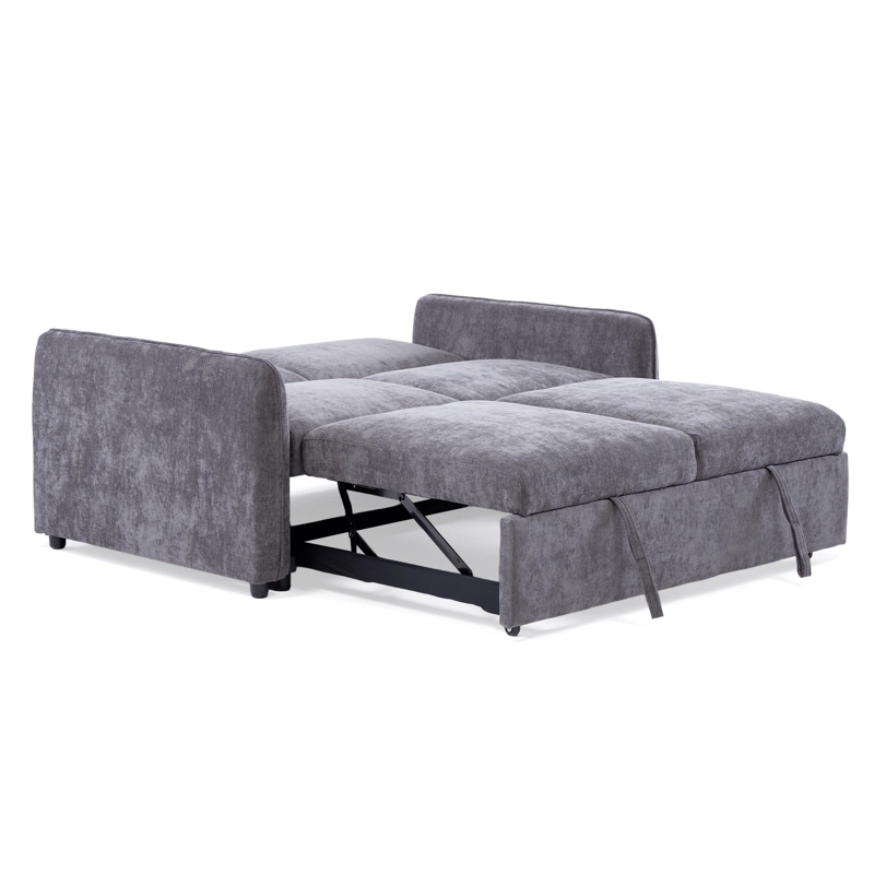 SOFA CAMA 2 CUERPOS MODERNO NEW DALLAS GRIS - 8