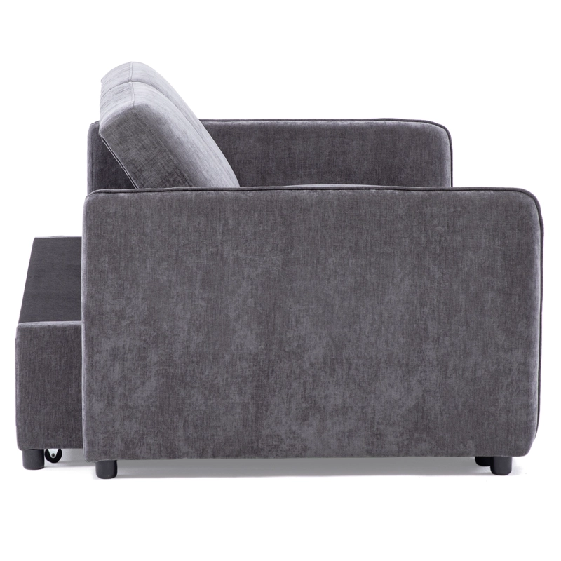 SOFA CAMA 2 CUERPOS MODERNO NEW DALLAS GRIS - 9