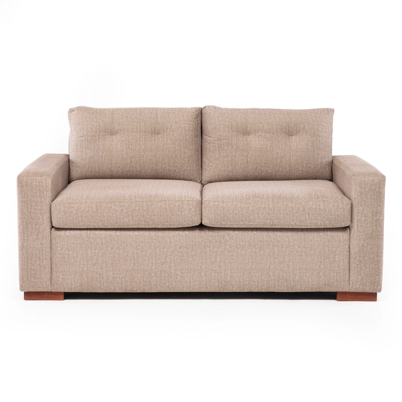 SOFA 2 CUERPOS ELEGANTE BEIGE GALENA - 2