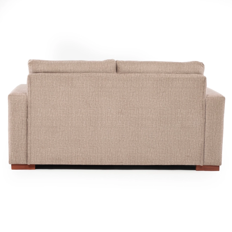SOFA 2 CUERPOS ELEGANTE BEIGE GALENA - 6