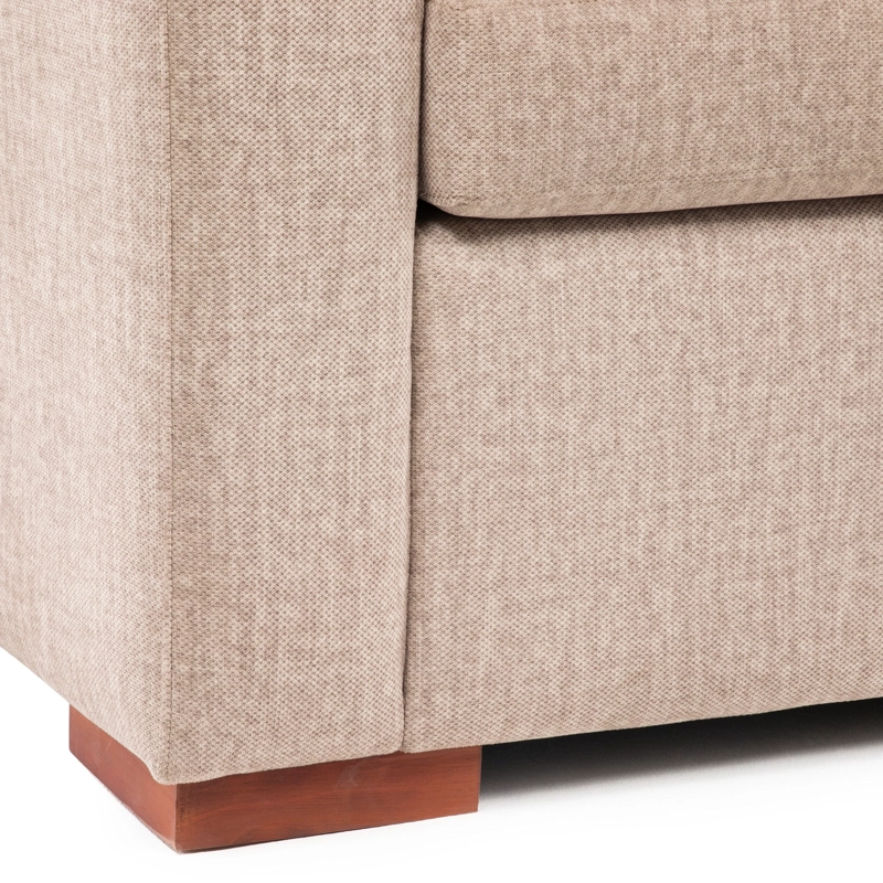 SOFA 2 CUERPOS ELEGANTE BEIGE GALENA - 9