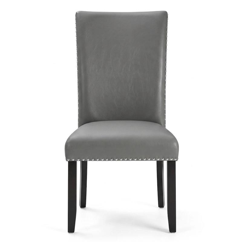 SILLAS DE COMEDOR ELEGANTE MOON GRIS PACK 2 UNIDADES - 2