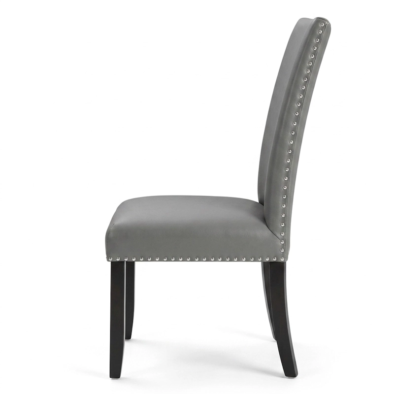 SILLAS DE COMEDOR ELEGANTE MOON GRIS PACK 2 UNIDADES - 7