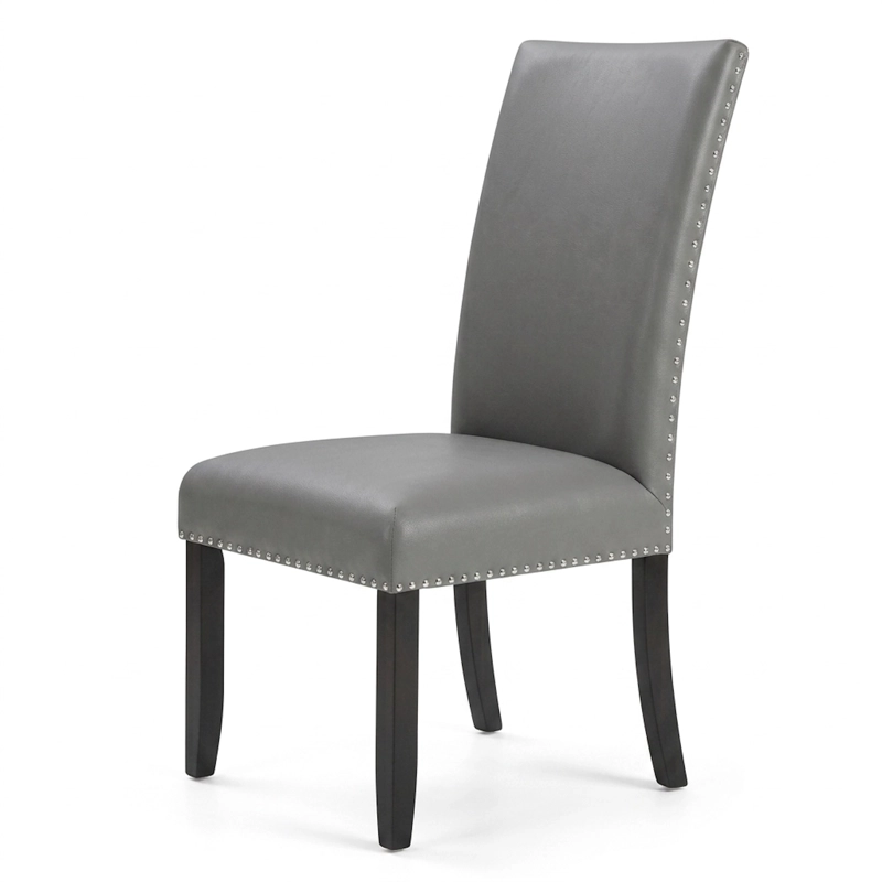 SILLAS DE COMEDOR ELEGANTE MOON GRIS PACK 2 UNIDADES - 9