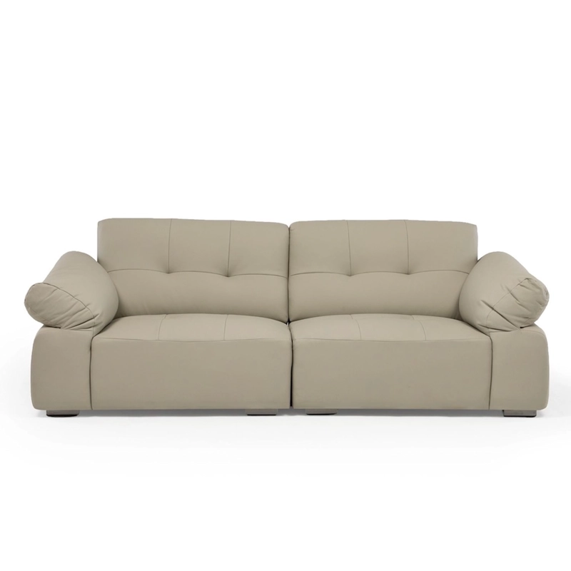 SOFA MODULAR PARA LIVING 5 PERSONAS CLASICO GE NOVA CREMA - 12