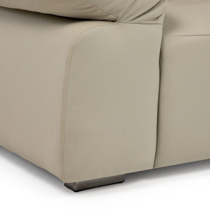 SOFA MODULAR PARA LIVING 5 PERSONAS CLASICO GE NOVA CREMA - 9