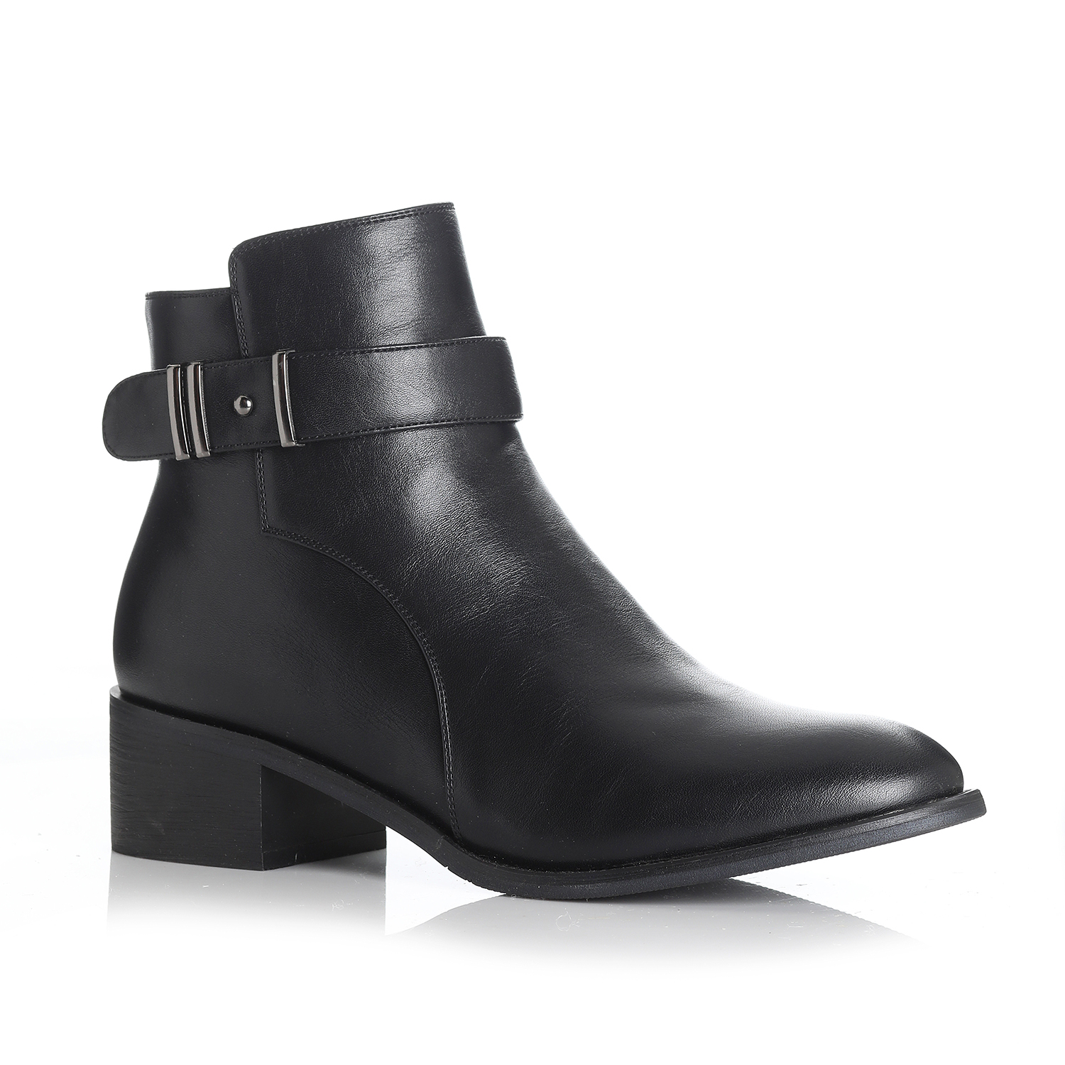 Ripley - BOTIN MUJER NEGRO VIA UNO 12431402