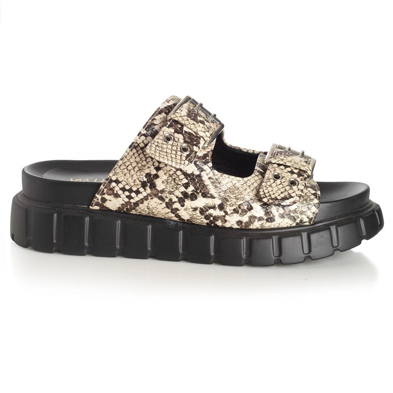 SANDALIA MUJER VIA UNO SNAKE 22641603 - 1