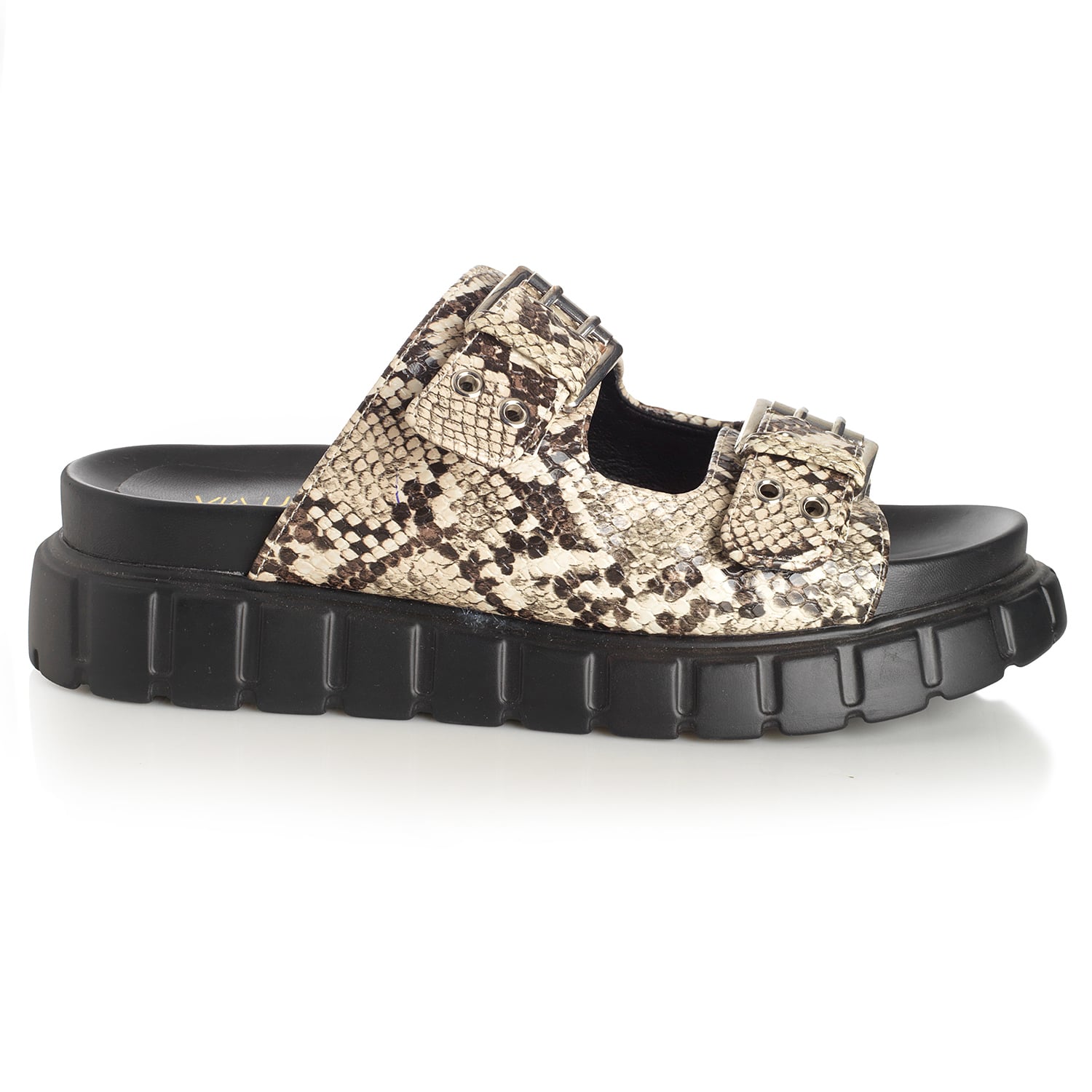 SANDALIA MUJER VIA UNO SNAKE 22641603 - 1