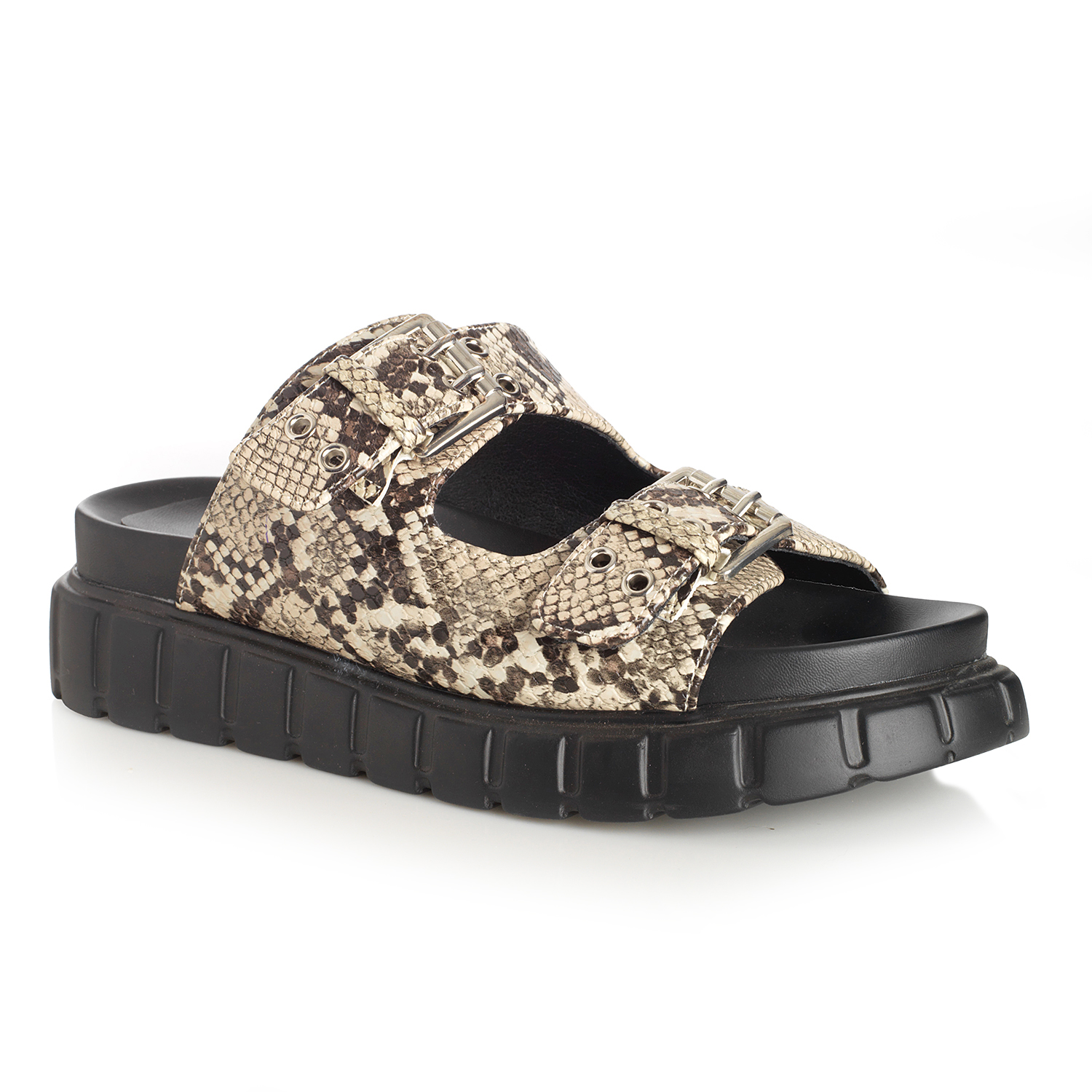 SANDALIA MUJER VIA UNO SNAKE 22641603 - 4