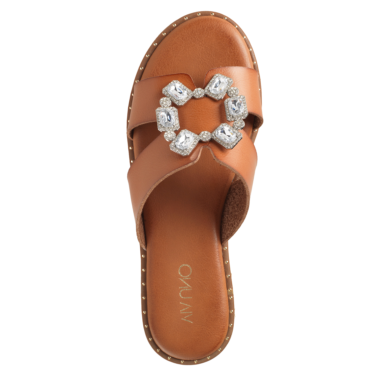 SANDALIA MUJER VIA UNO CAMEL 22601627 - 3