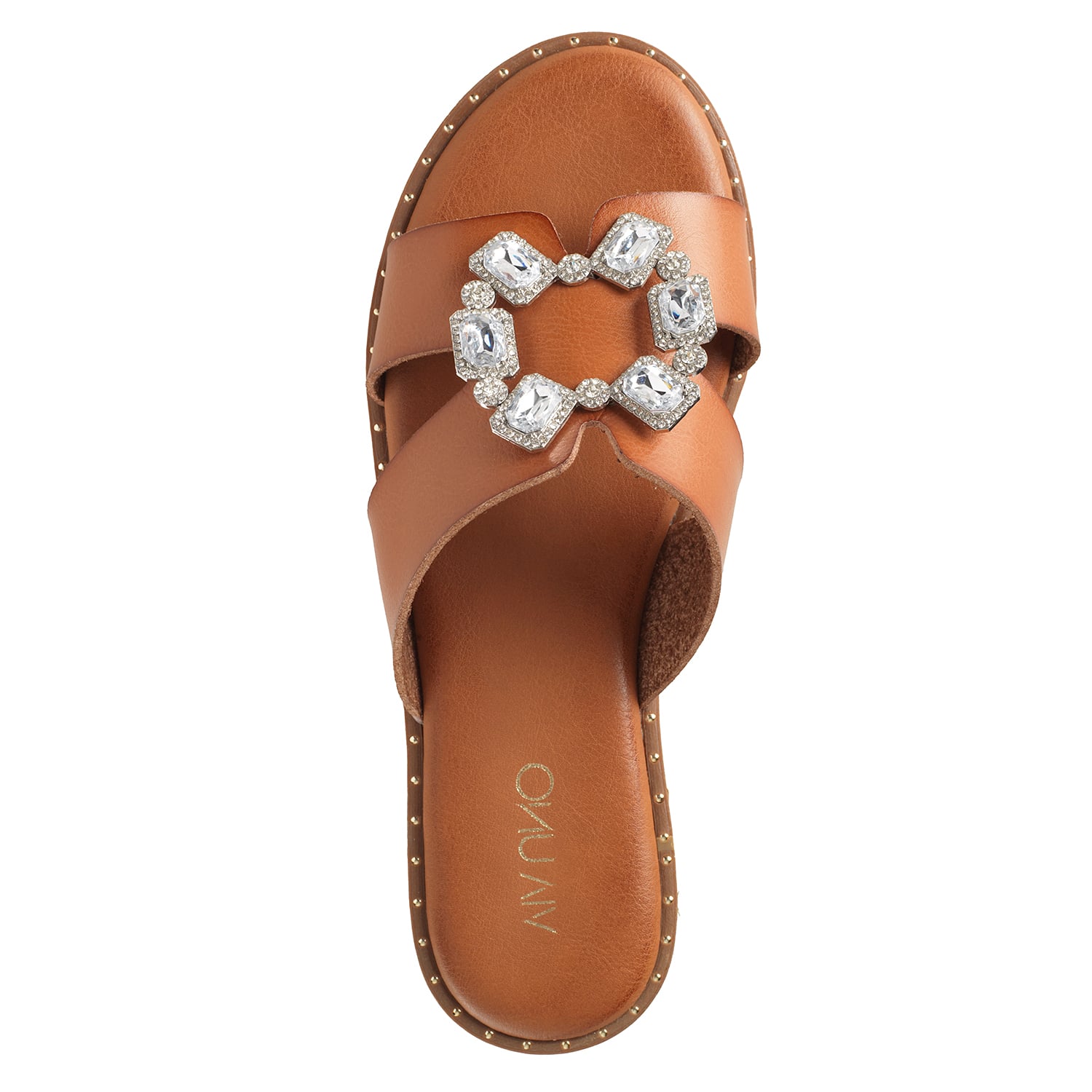 SANDALIA MUJER VIA UNO CAMEL 22601627 - 3