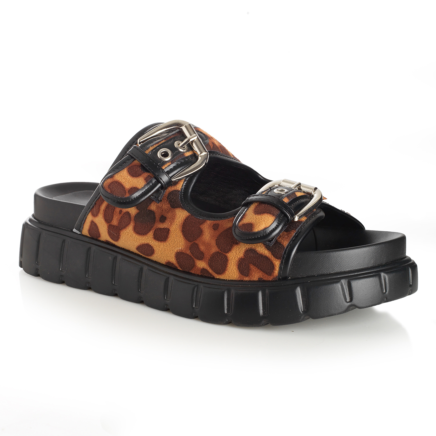 SANDALIA MUJER VIA UNO LEOPARDO 22641603 - 4