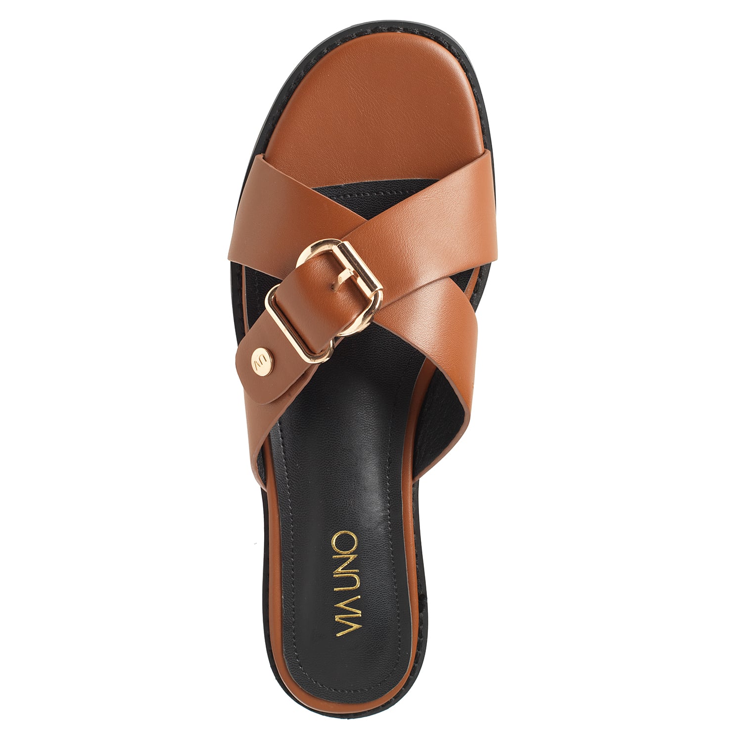 SANDALIA MUJER VIA UNO CAMEL 22601610 - 3