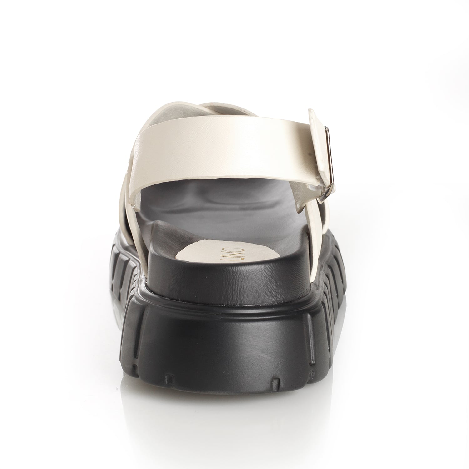 SANDALIA MUJER VIA UNO BEIGE 22641604 - 2