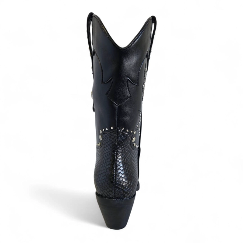 BOTA MUJER VIA UNO WESTWINTER MONTANA NEGRO/NEGRO - 2