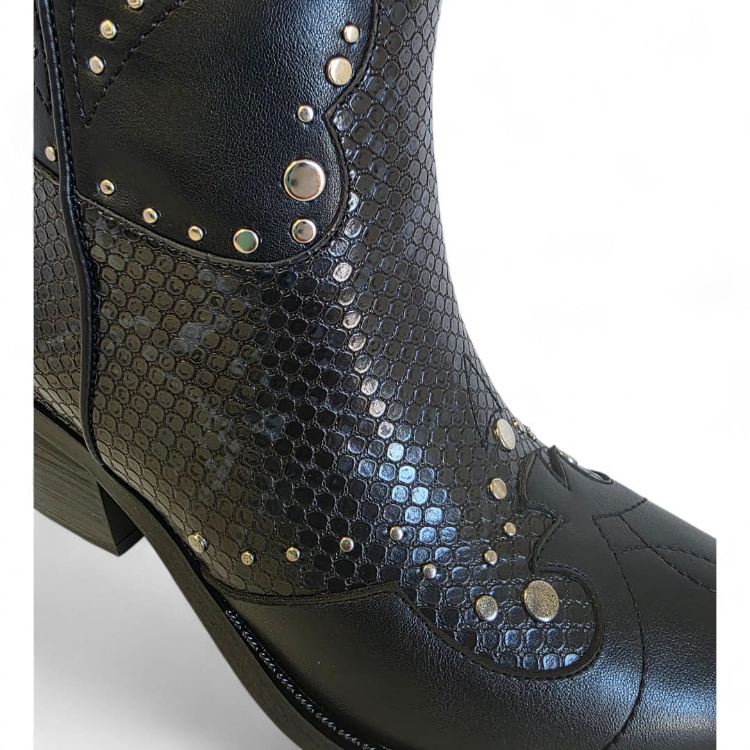 BOTA MUJER VIA UNO WESTWINTER MONTANA NEGRO/NEGRO - 3