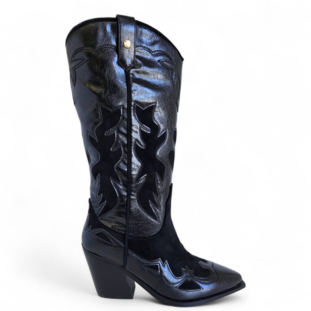 BOTA MUJER VIA UNO WESTWINTER GLACIER NEGRO/NEGRO - 1