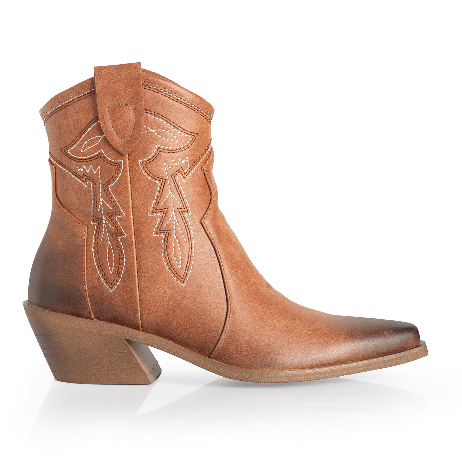 BOTIN MUJER VIA UNO WESTWINTER TUNDRA CAMEL - 1