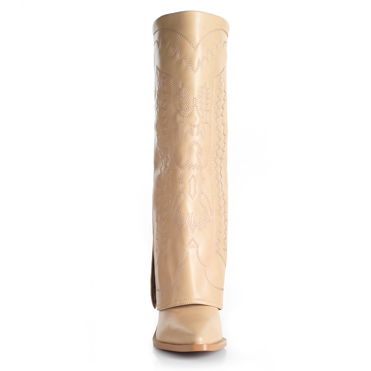 BOTA MUJER VIA UNO WESTWINTER GOLD BEIGE - 3