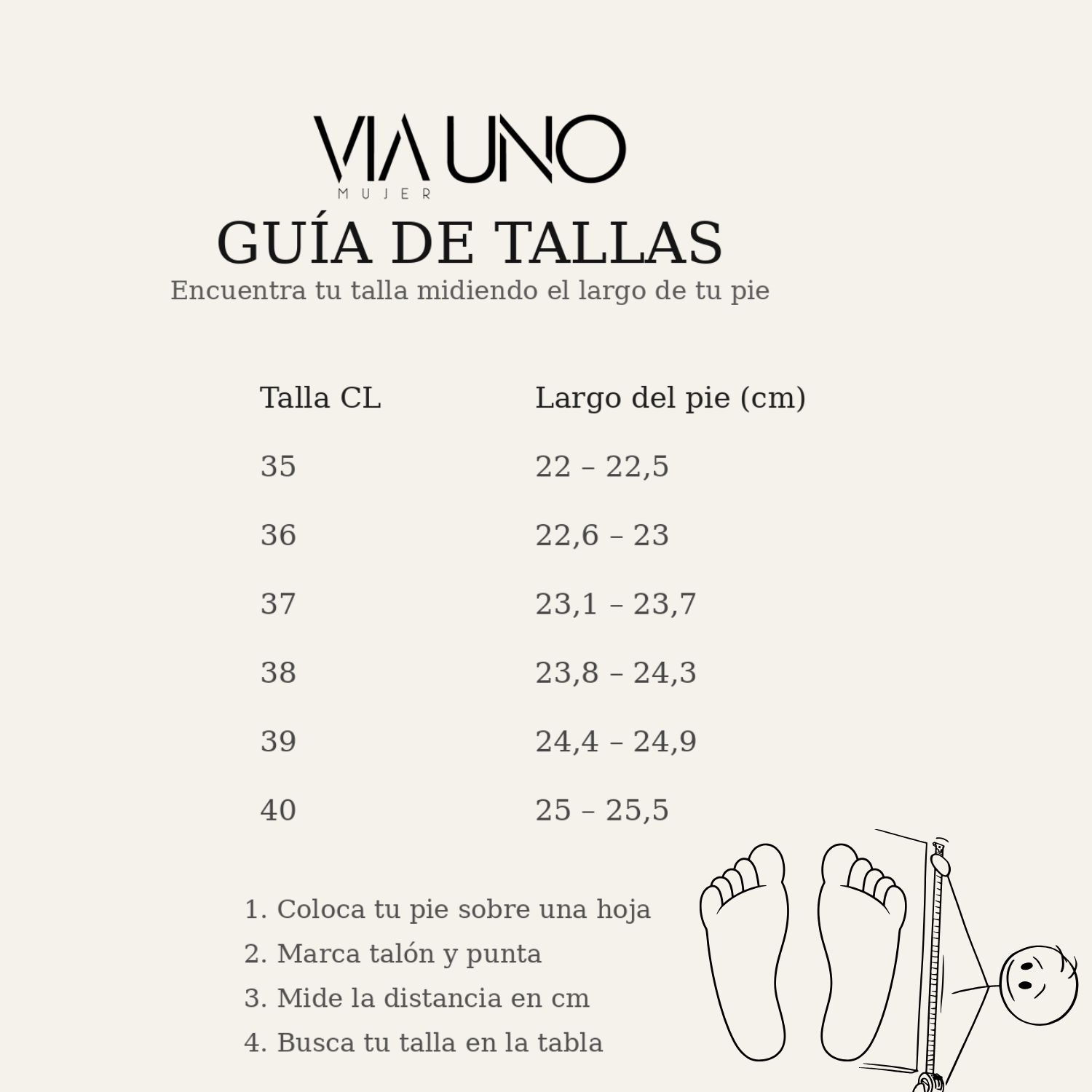 BOTA MUJER VIA UNO WESTWINTER GOLD BEIGE - 5